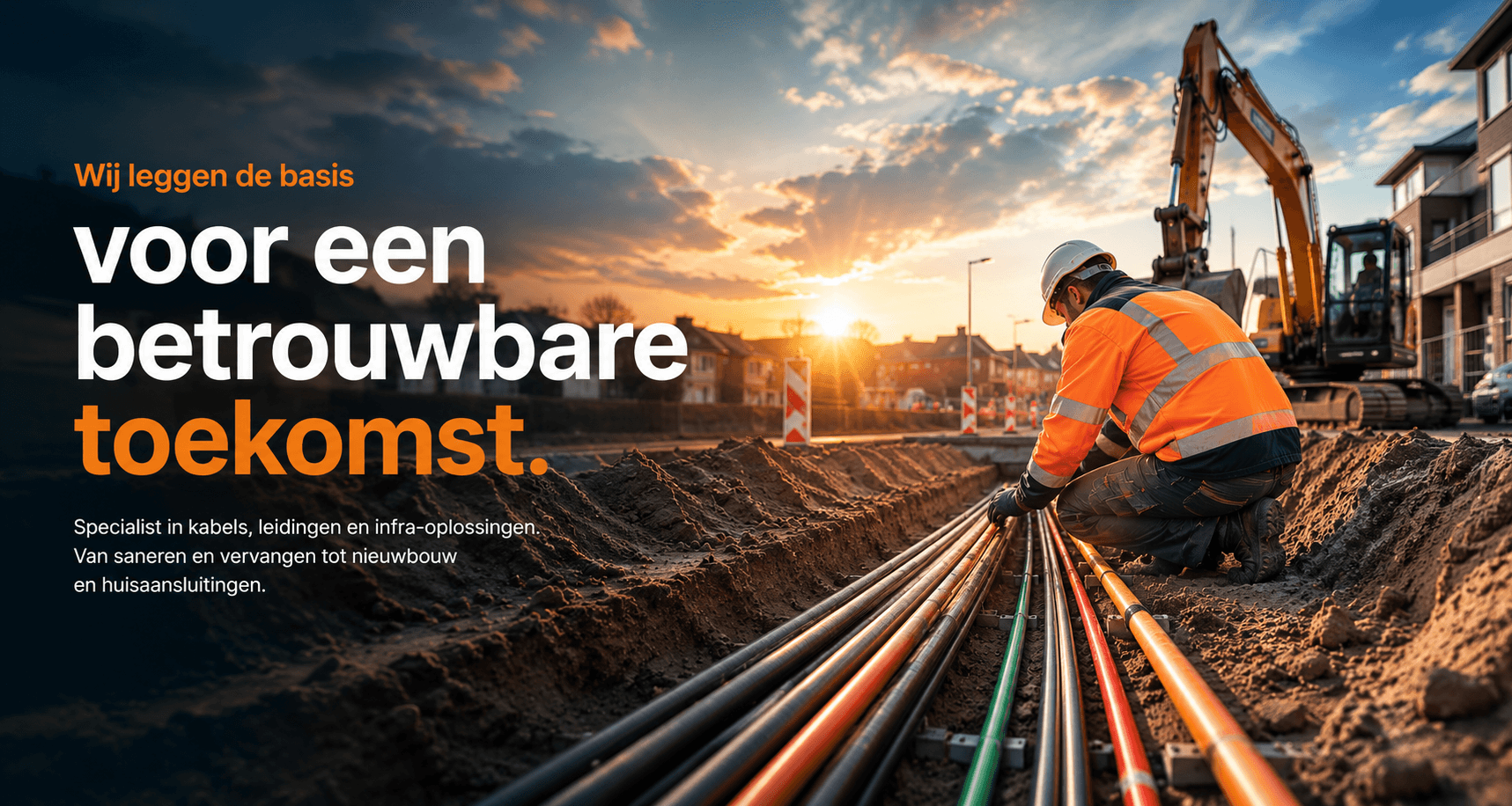 Telbo Infra — Infra & Elektrotechniek voor een verbonden wereld. Betrouwbare infra-oplossingen met oog voor kwaliteit, veiligheid en duurzaamheid.