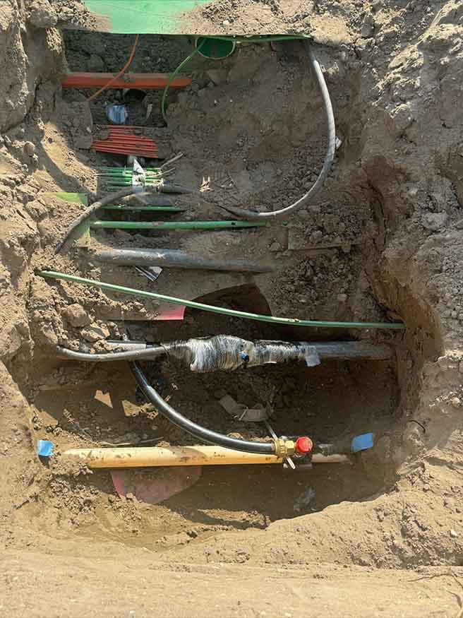 Grondwerk en bouwplaats infra
