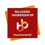 Certificaat erkend leerbedrijf Telbo Infra